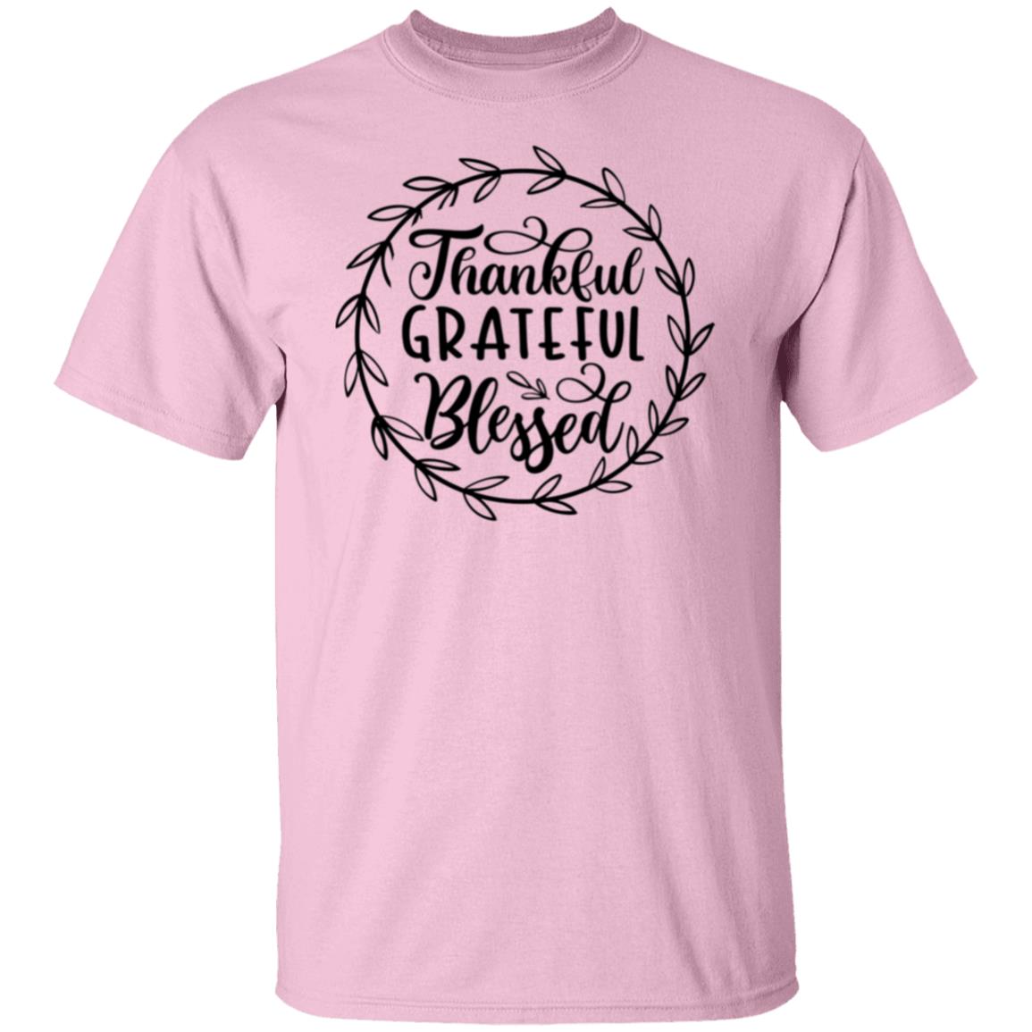 Thankful Grateful Blessed T-Shirt