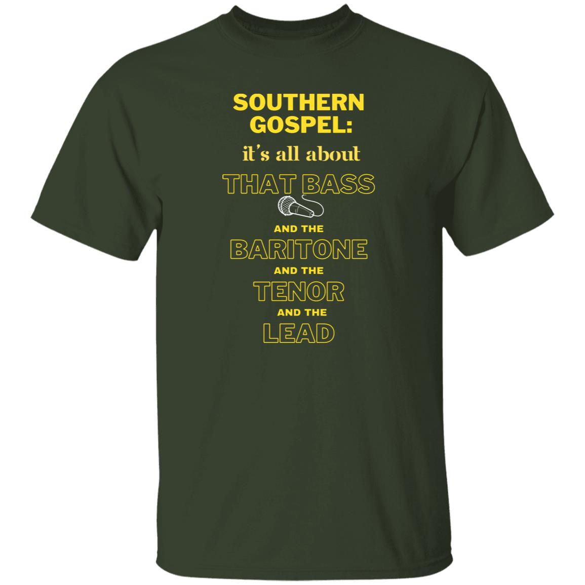 Southern Gospel: It's All About That Bass - Male Quartet - Unisex T-Shirt