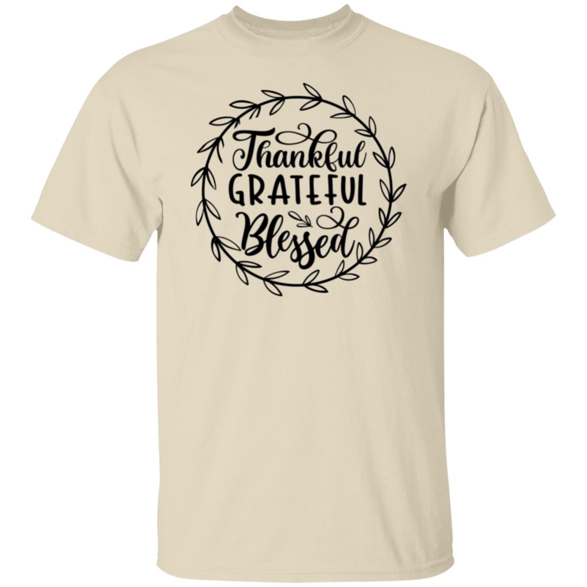 Thankful Grateful Blessed T-Shirt