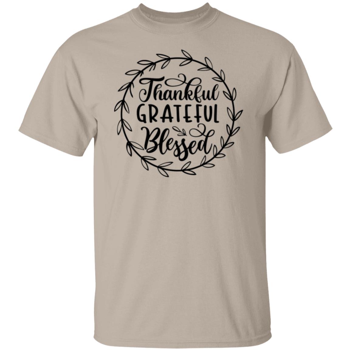 Thankful Grateful Blessed T-Shirt