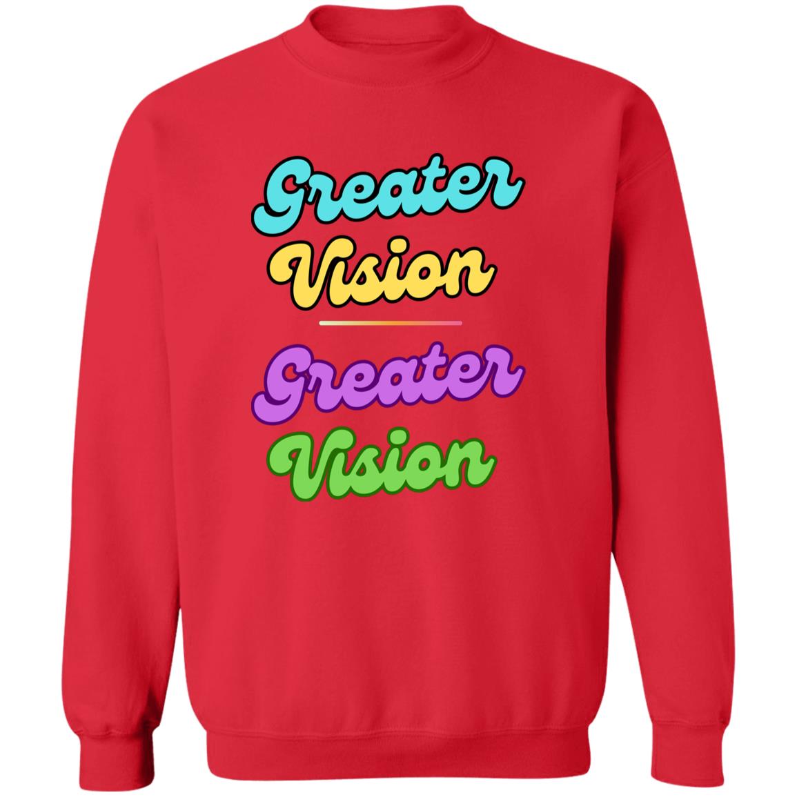 Greater Vision Crewneck Pullover Sweatshirt
