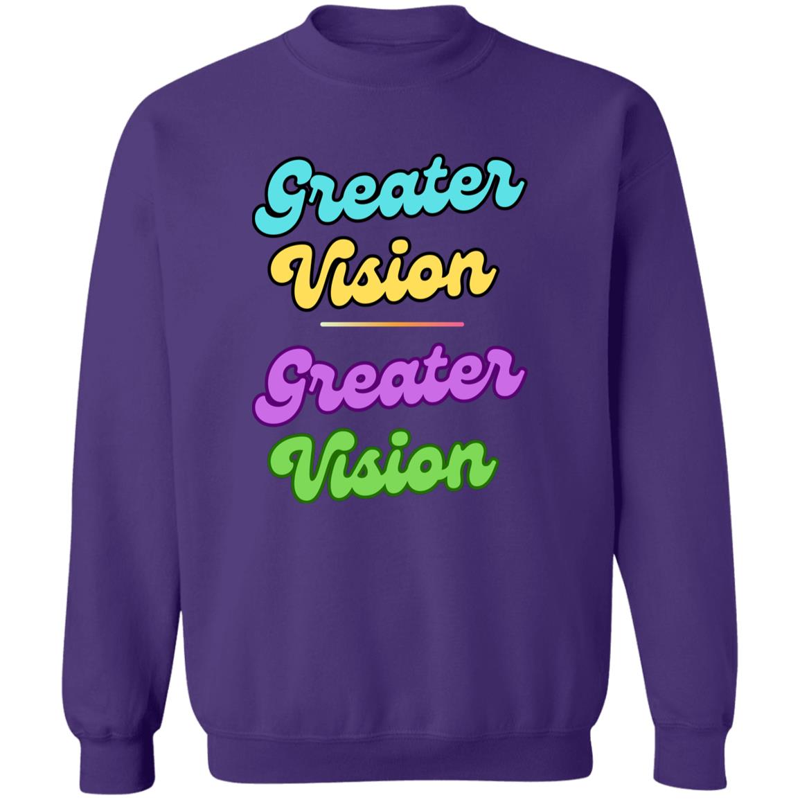 Greater Vision Crewneck Pullover Sweatshirt