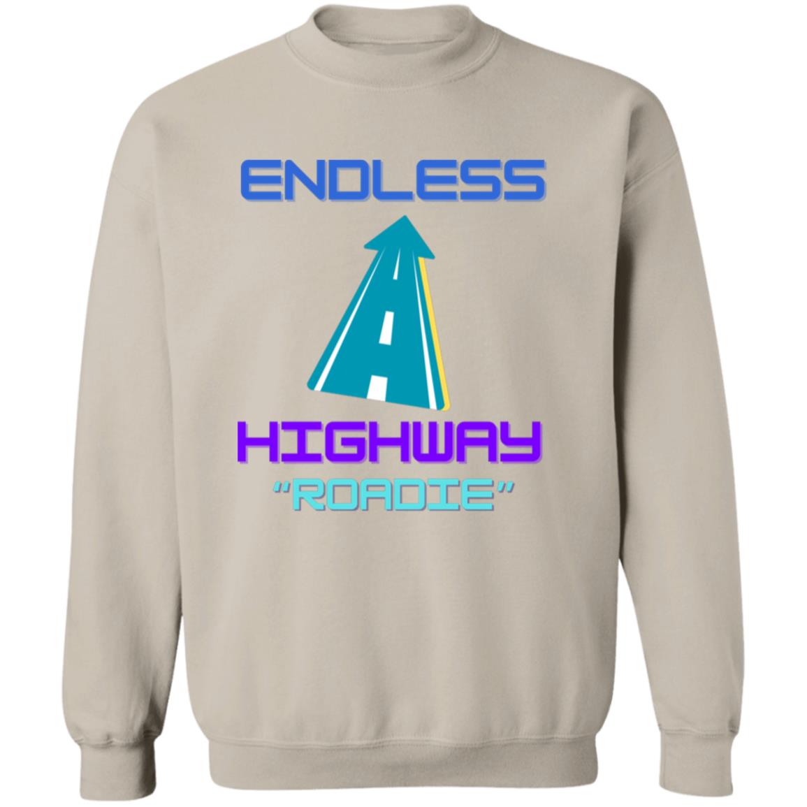 Endless Highway "Roadie" Crewneck Pullover Sweatshirt
