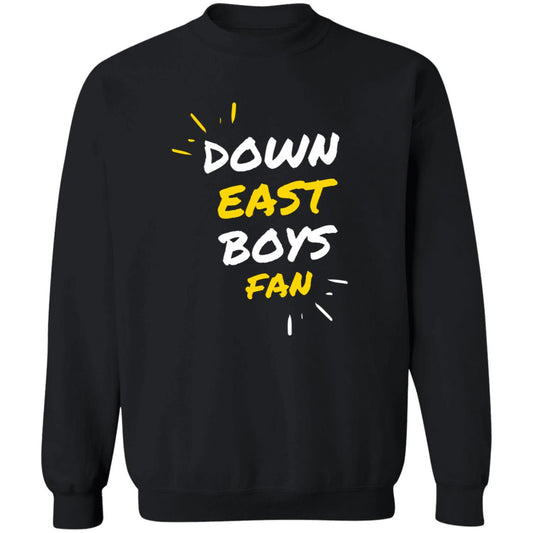 Down East Boys Fan Crewneck Pullover Sweatshirt