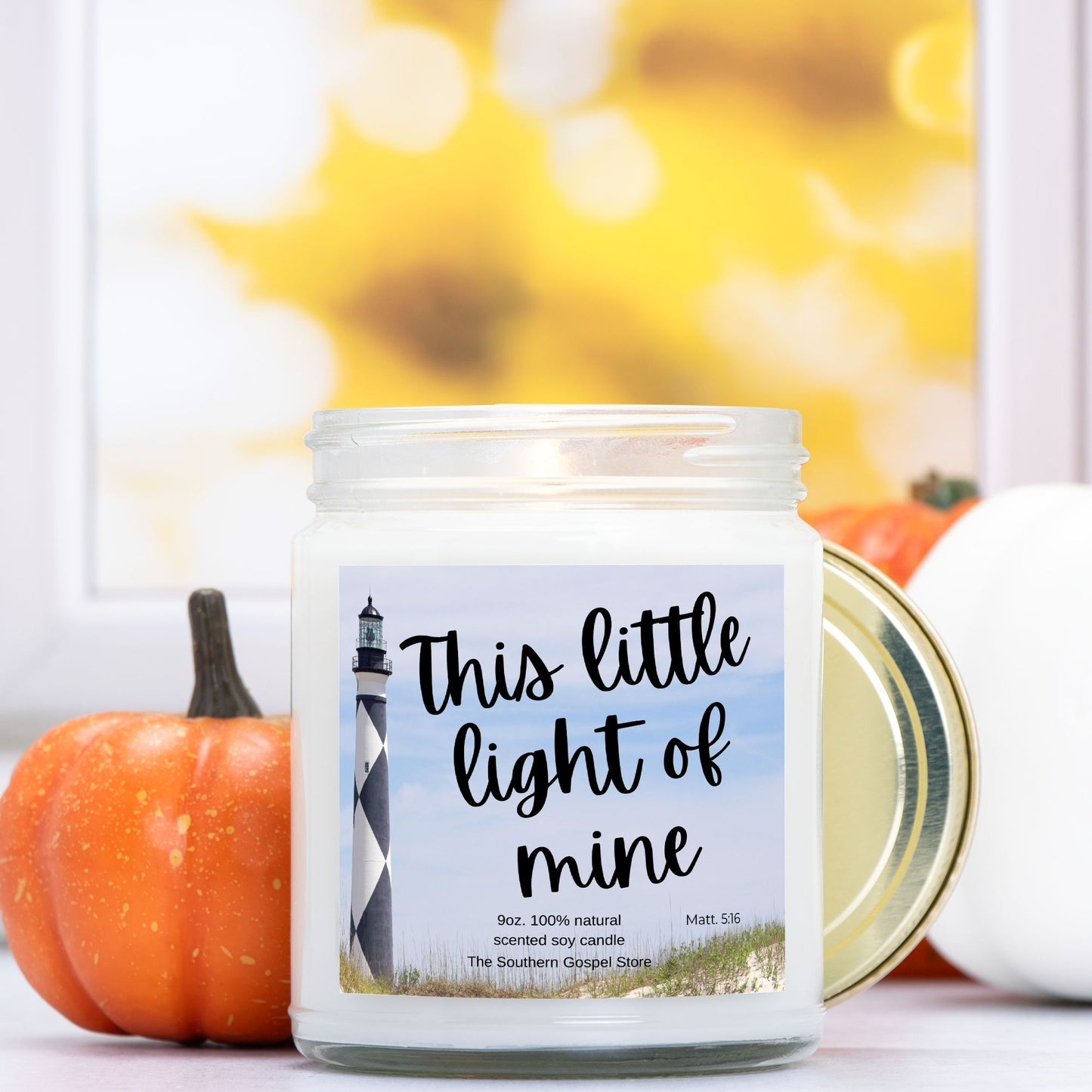 This Little Light Of Mine Candle Clear Jar - 9oz