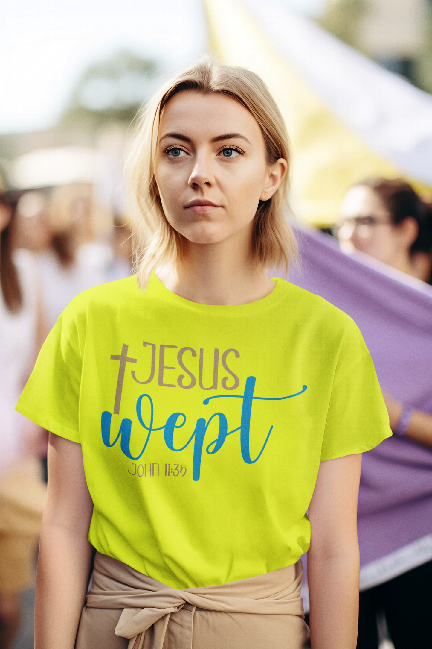 Jesus Wept T-Shirt